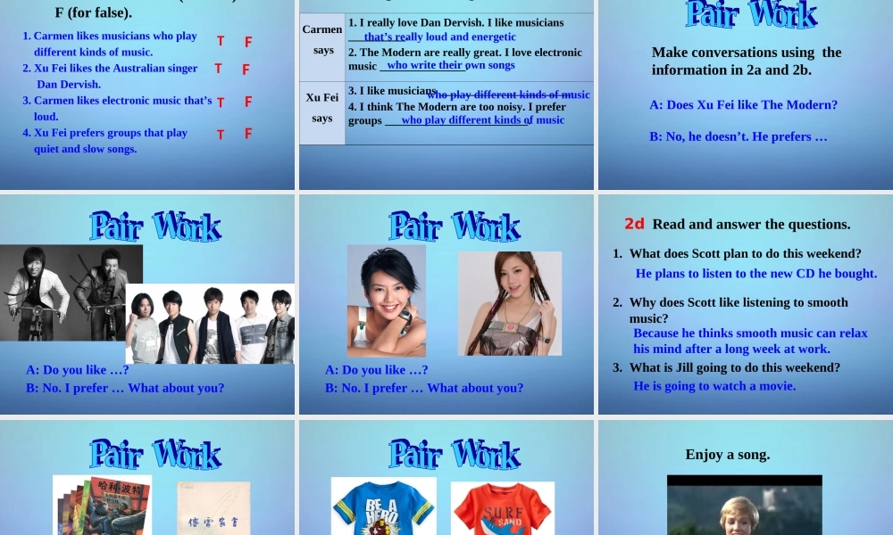 九年级英语全册 Unit 9 I like music that I can dance to课件1.ppt