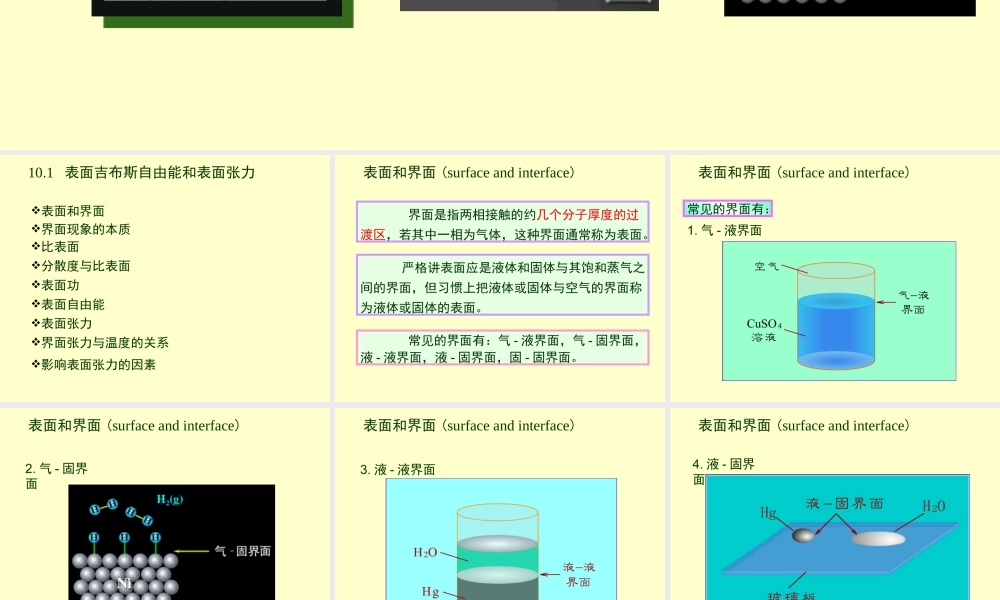 第十章界面现象1.ppt