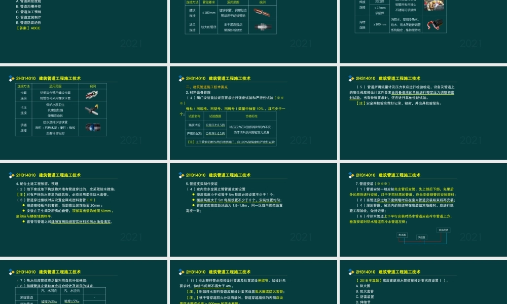 04、2H314000建筑机电工程施工技术.pptx