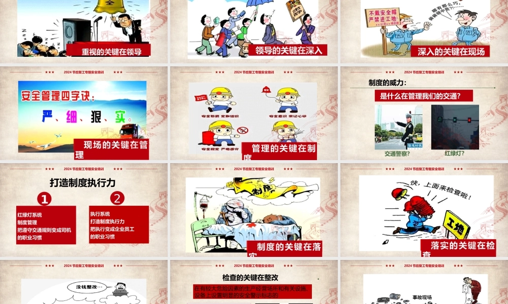 2024年春节后复工安全培训（140页）.pptx