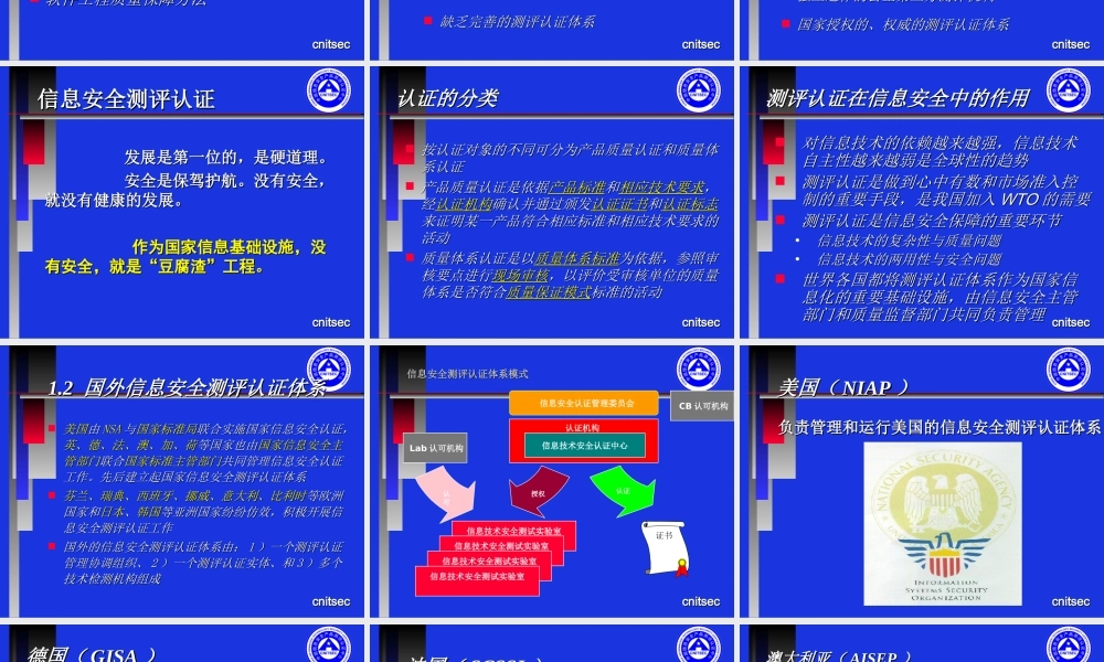 CISP-1-信息安全测评认证概述.ppt
