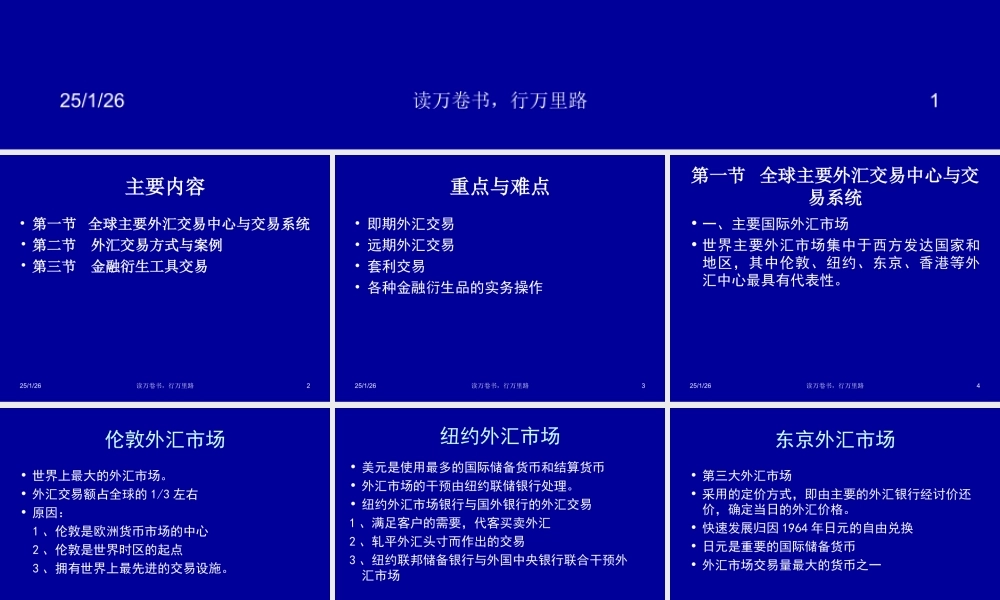 第七章 外汇交易与衍生品交易实务.ppt