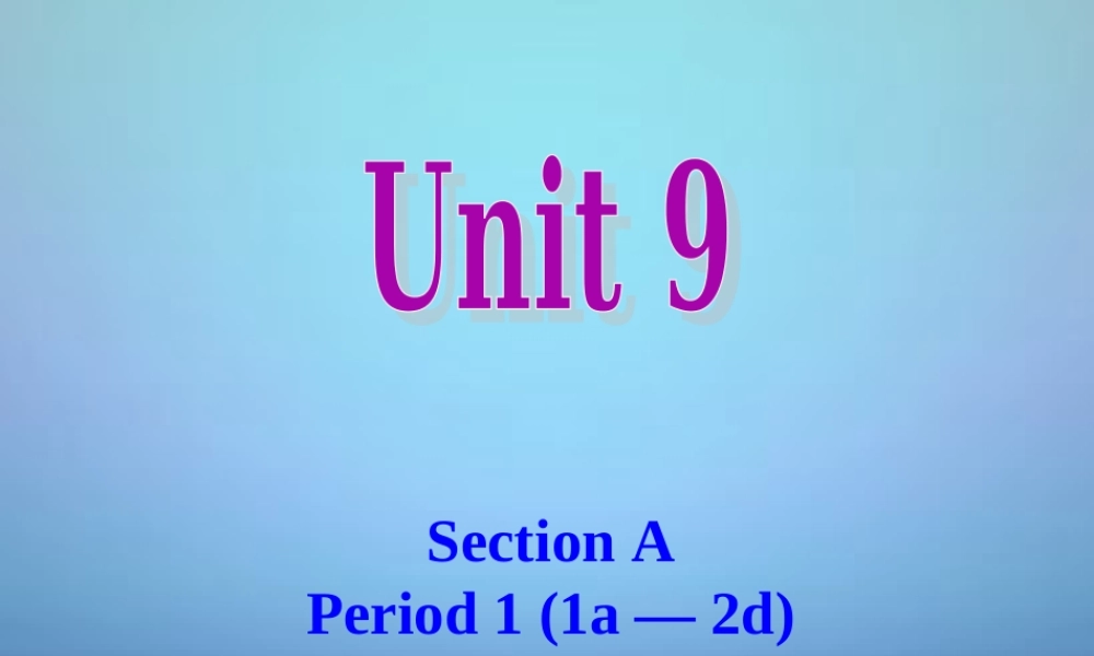 九年级英语全册 Unit 9 I like music that I can dance to课件1.ppt