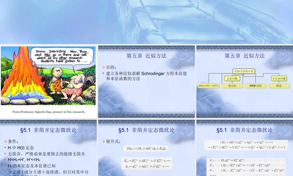 第五章 近似方法.ppt