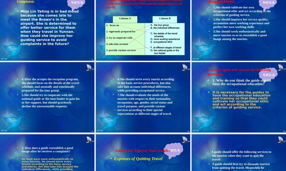 Chapter 11 Complaints.ppt