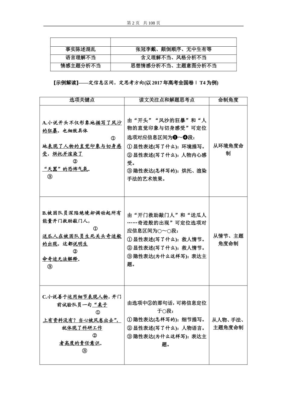 专题八文学类文本(一)　小说阅读.doc_第2页