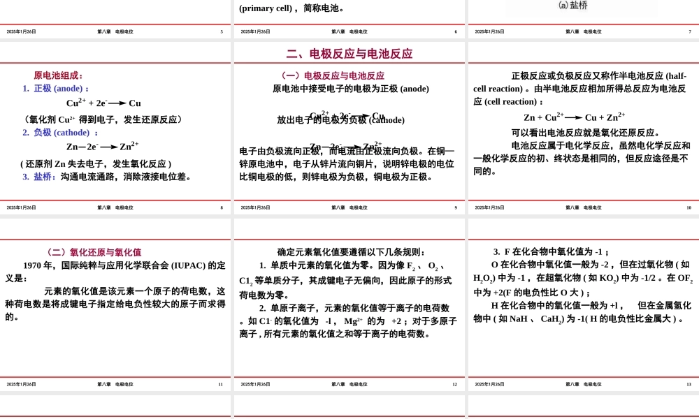 第九章 电极电位.ppt