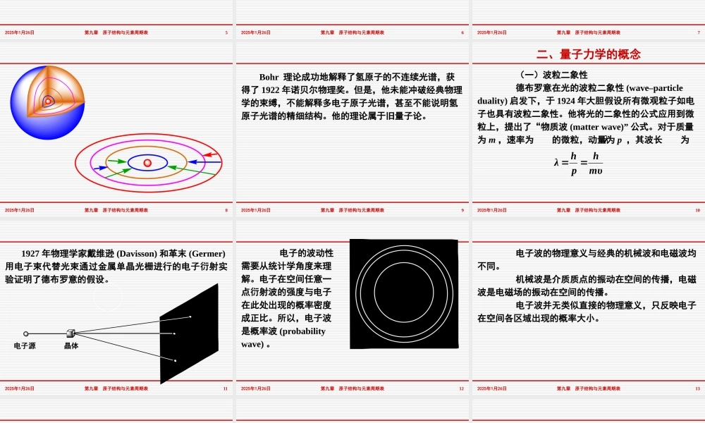 第十章 原子结构与元素周期表.ppt
