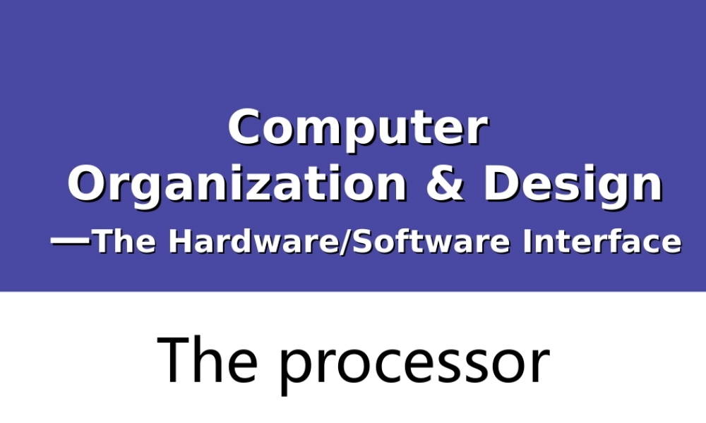 4.The+processor.ppt
