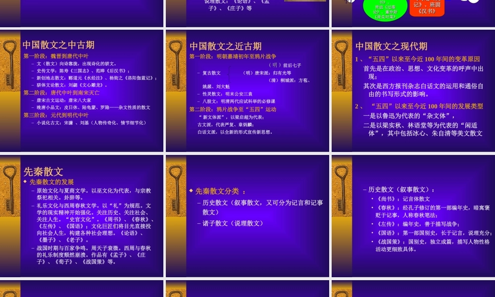 中国语文之散文.ppt