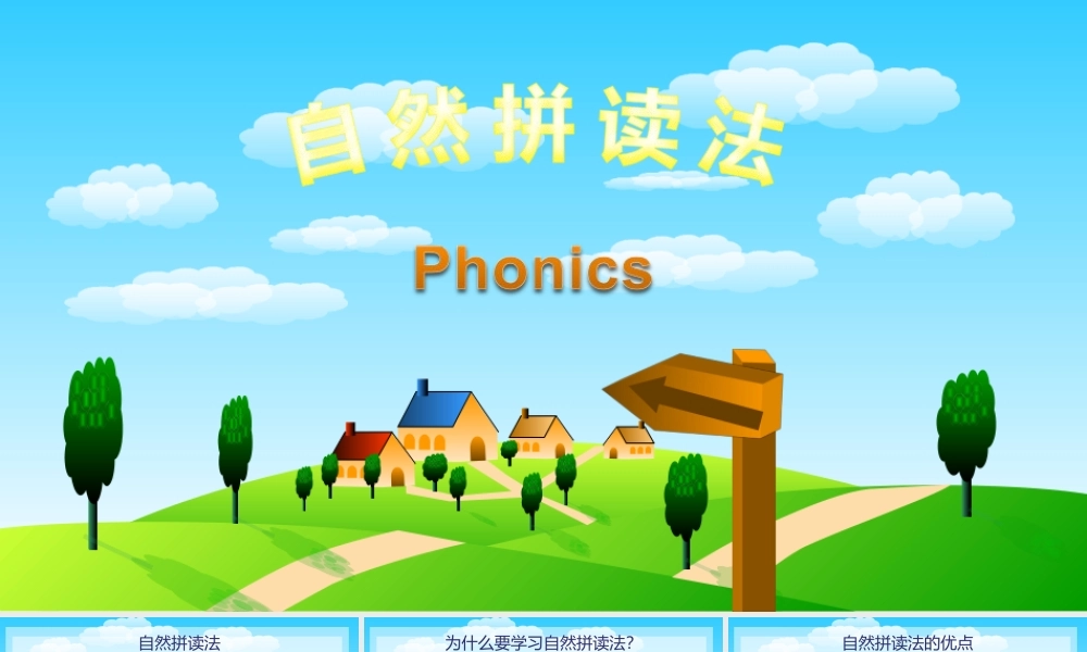 自然拼读全面讲解.ppt