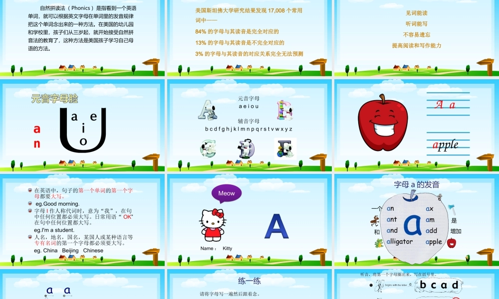 自然拼读全面讲解.ppt