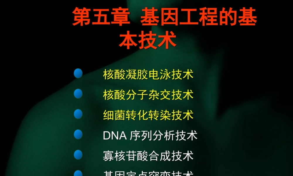 第五章章 基因工程基本技术.ppt