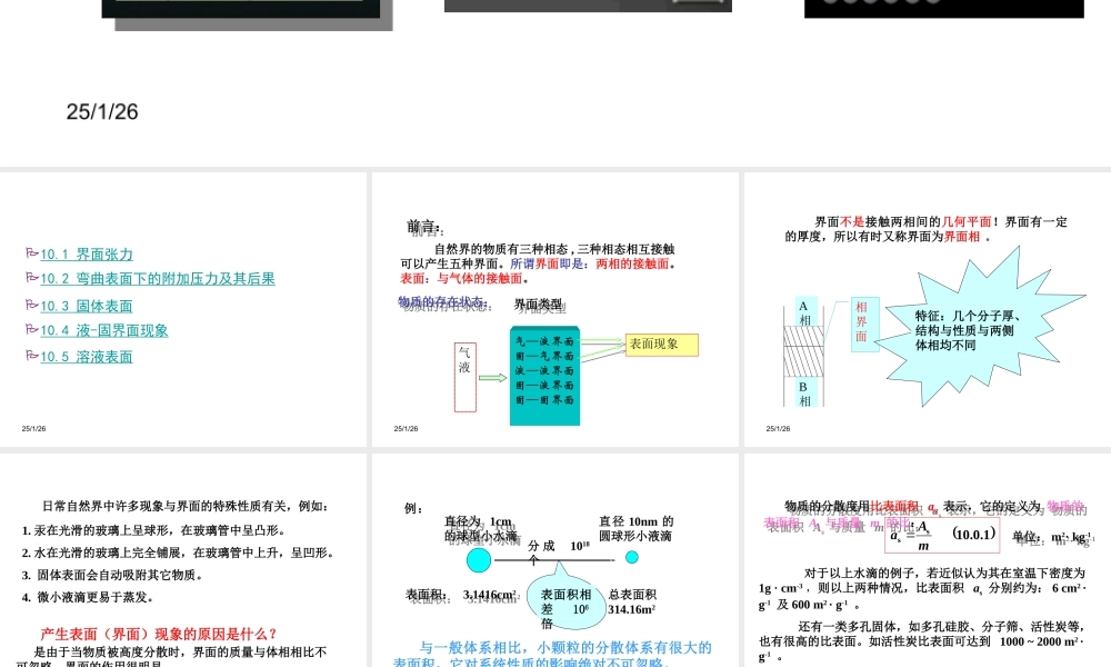第10章 界面现象.ppt