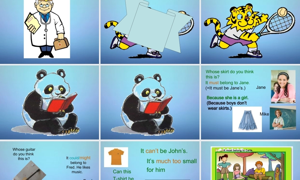 九年级英语全册 Unit 8 It must belong to Carla课件2.ppt