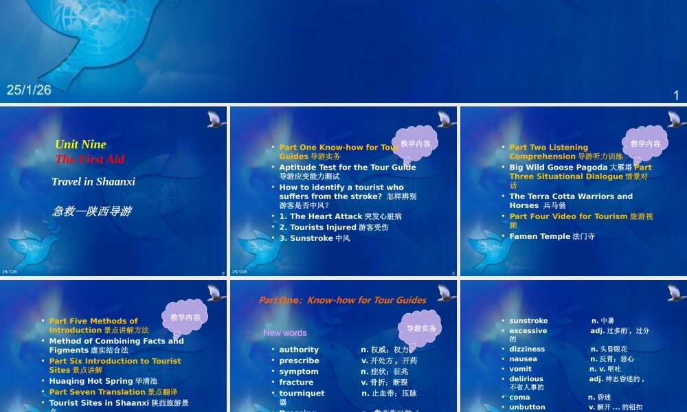 Chapter 9 The First Aid.ppt