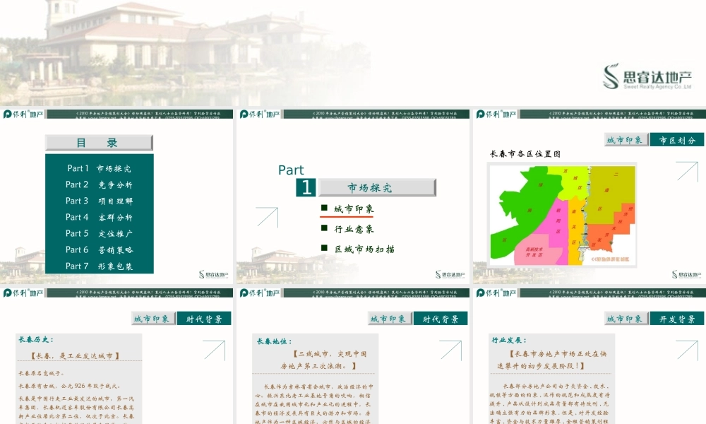 保利-长春保利地产项目营销策划提案-192PPT.ppt