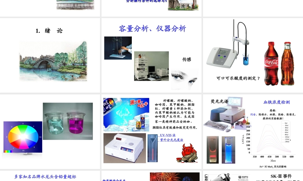 分化紫外可见分光光度法终.ppt