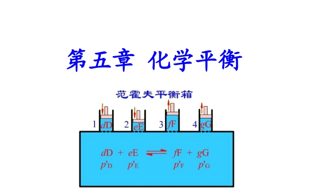 第五章 化学平衡NEW.ppt