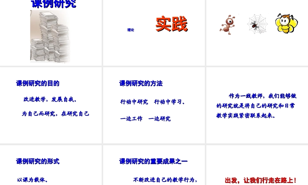 让课例研究助力专业成长 王林波bcb.ppt