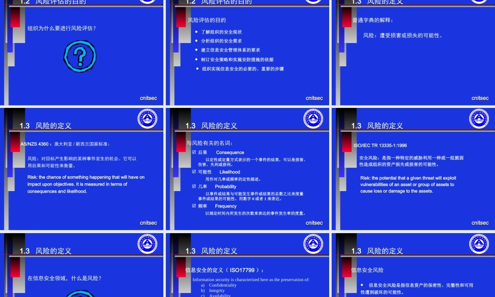 CISP-3-风险管理.ppt