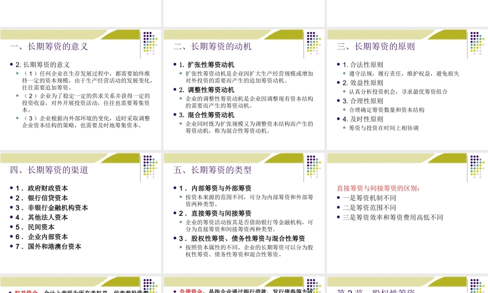 第5章：长期筹资方式(1).ppt