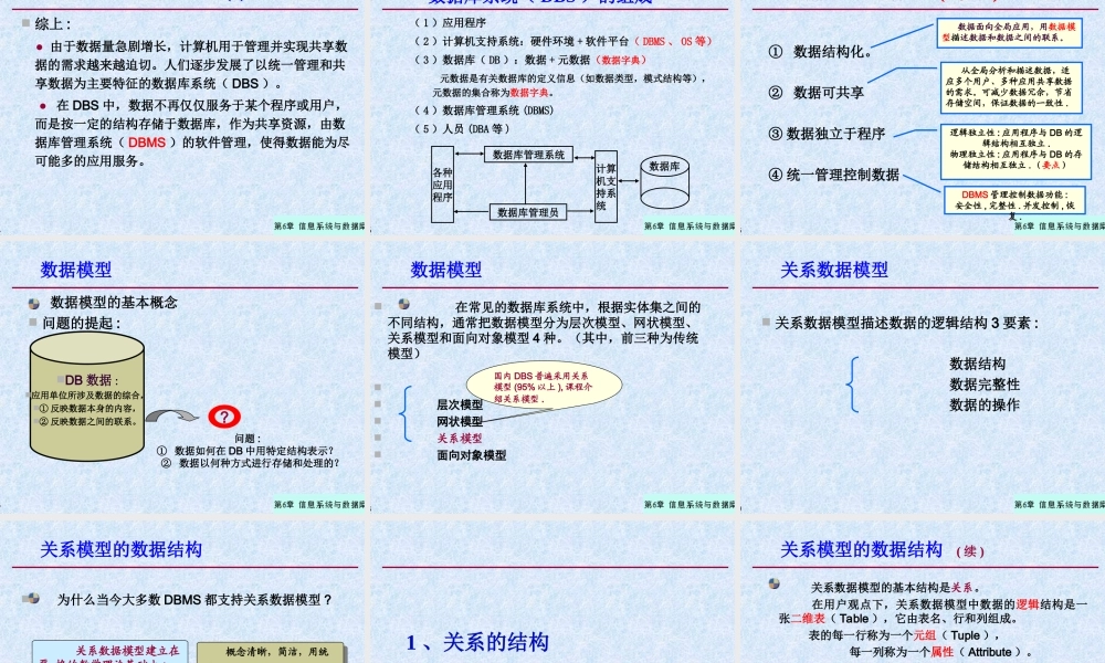 第六章 信息系统与数据库(1).ppt