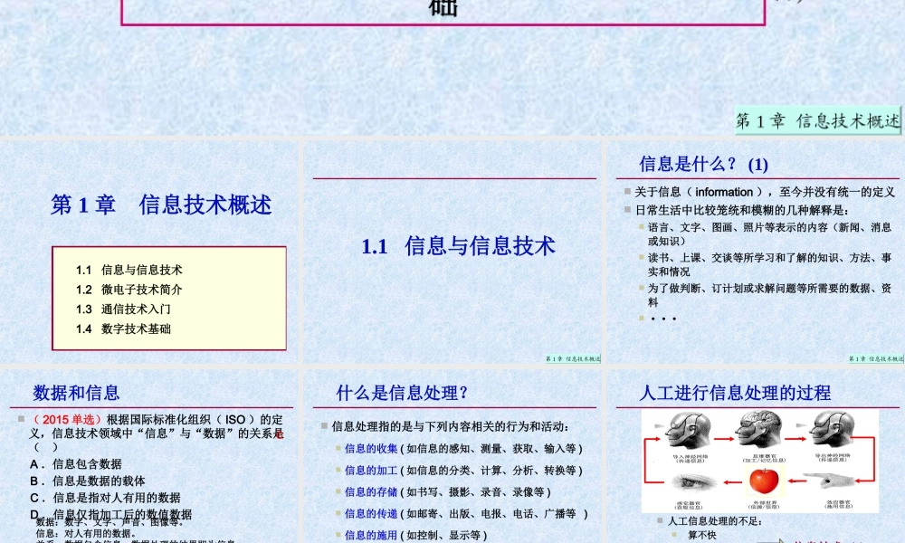 第一章 信息技术概述.ppt