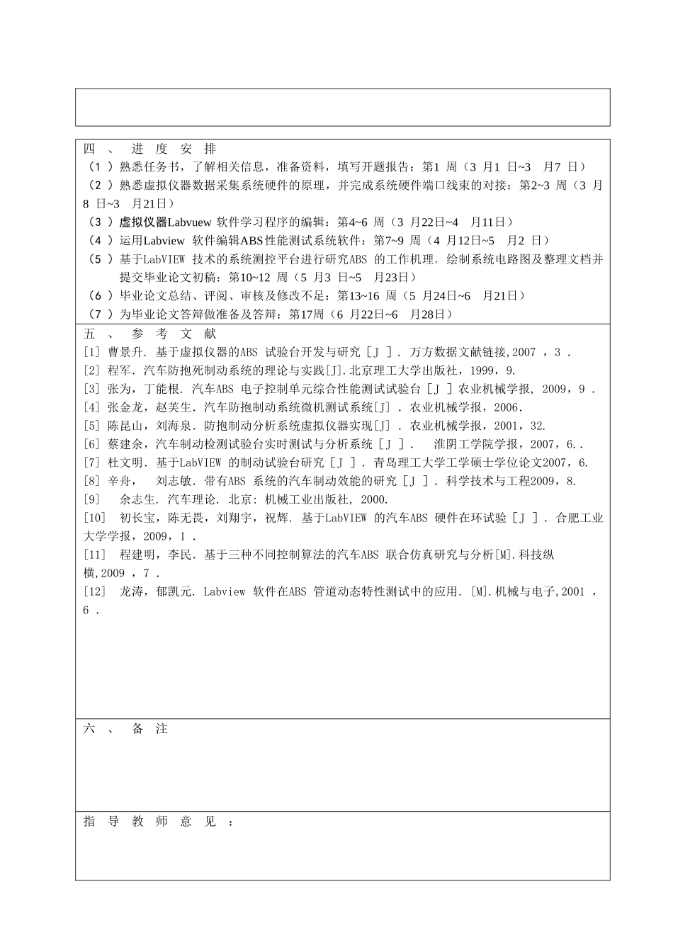 ABS性能分析及检测仪程序开题报告.doc_第3页
