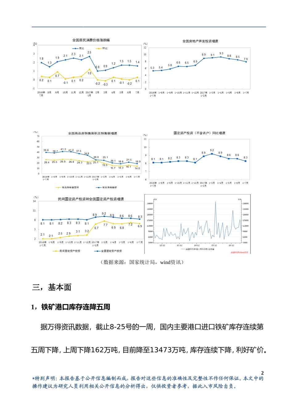 20170828-华龙期货-铁矿库存持续下降.doc_第3页