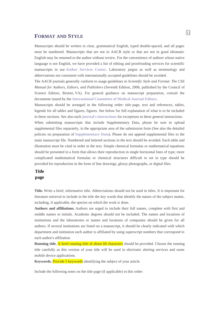 AAR 出版社Format and Style.docx_第1页