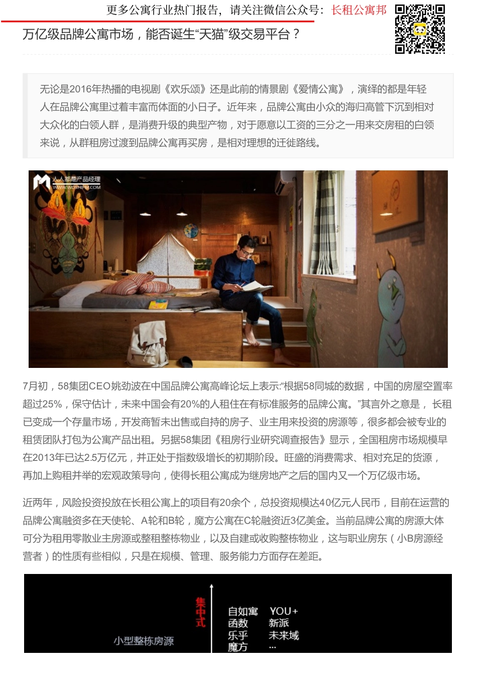 万亿级品牌长租公寓市场-能否诞生“天猫”级交易平台？.pdf_第1页