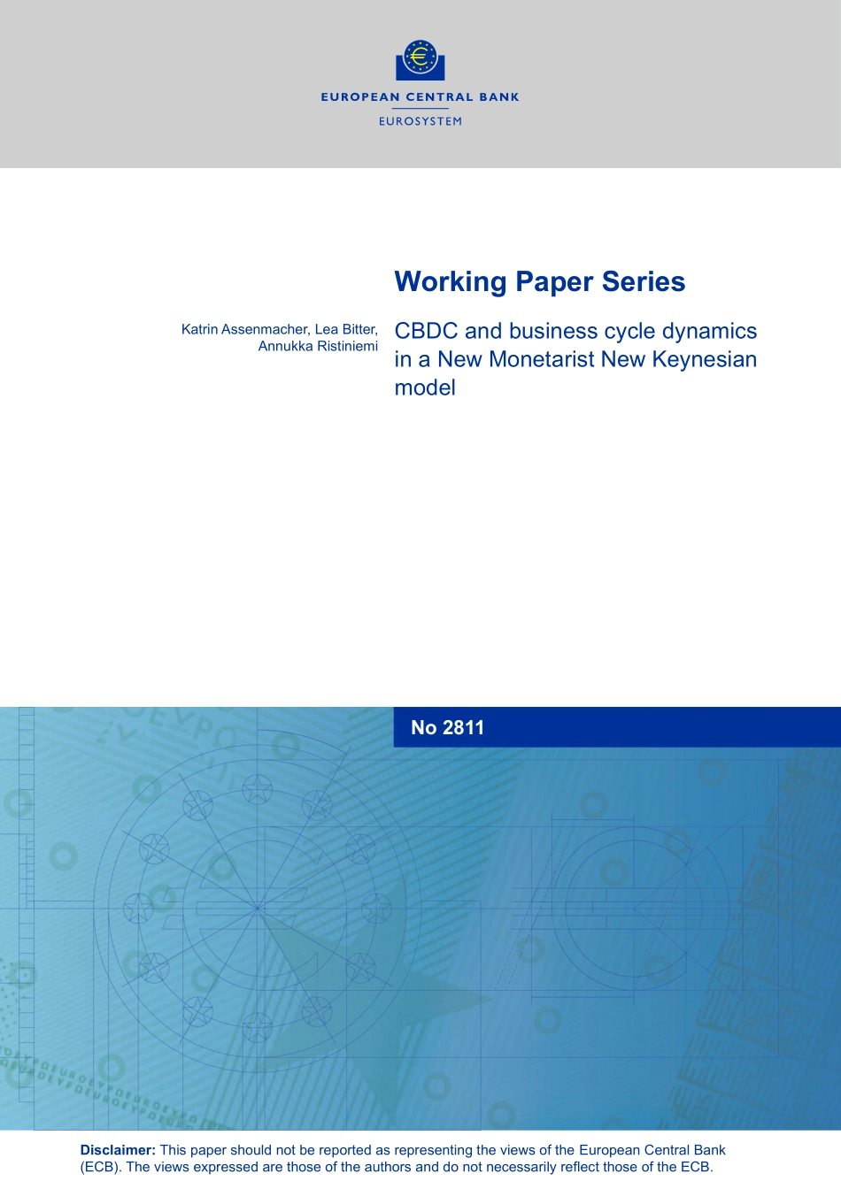 新货币主义新凯恩斯模型中的CBDC和商业周期-69页-WN6.pdf_第1页