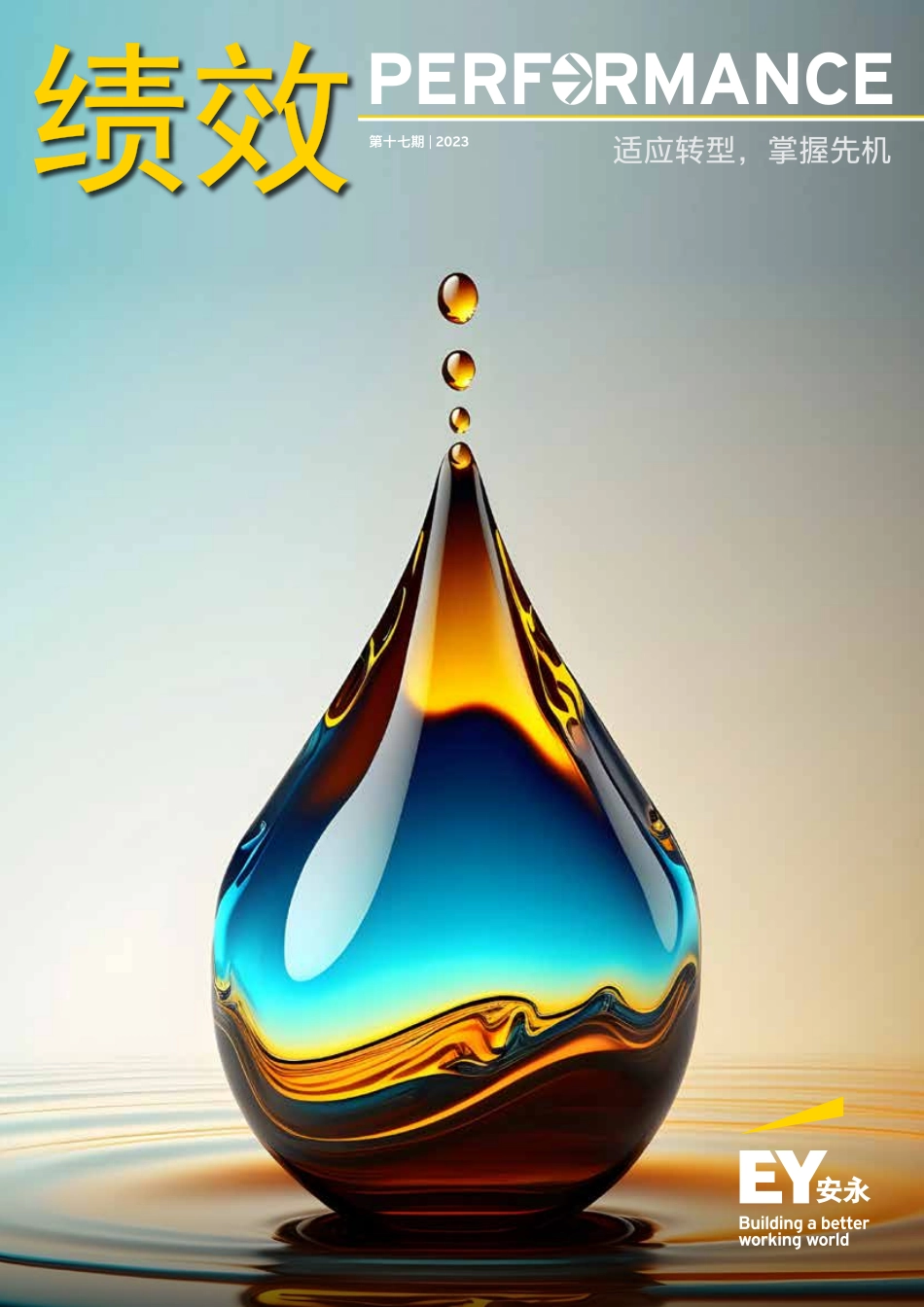 新一期安永《绩效》：适应转型掌握先机》-60页-WN6.pdf_第1页