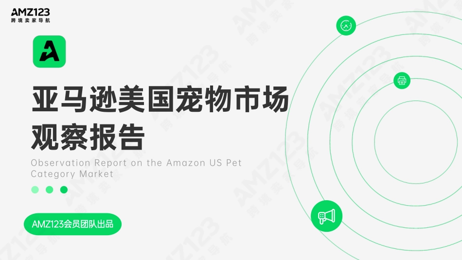 亚马逊美国宠物市场观察报告-AMZ123-66页-WN6.pdf_第1页
