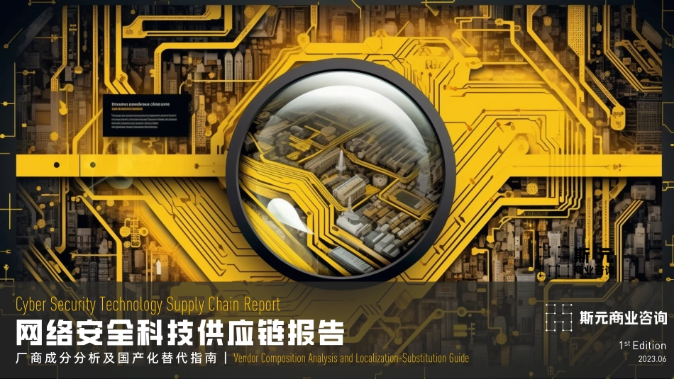 网络安全科技供应链报告：厂商成分分析及国产化替代指南(2023第1版)-75页-WN6.pdf_第1页