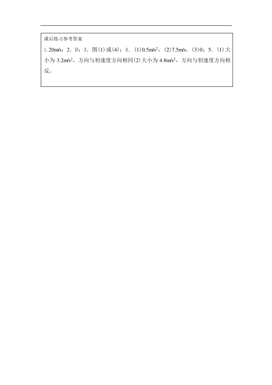 匀变速直线运动的速度与时间的关系-课后练习.pdf_第2页