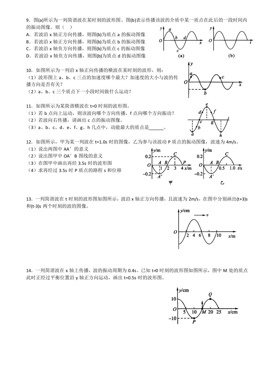 波的图象-课后练习.pdf_第2页
