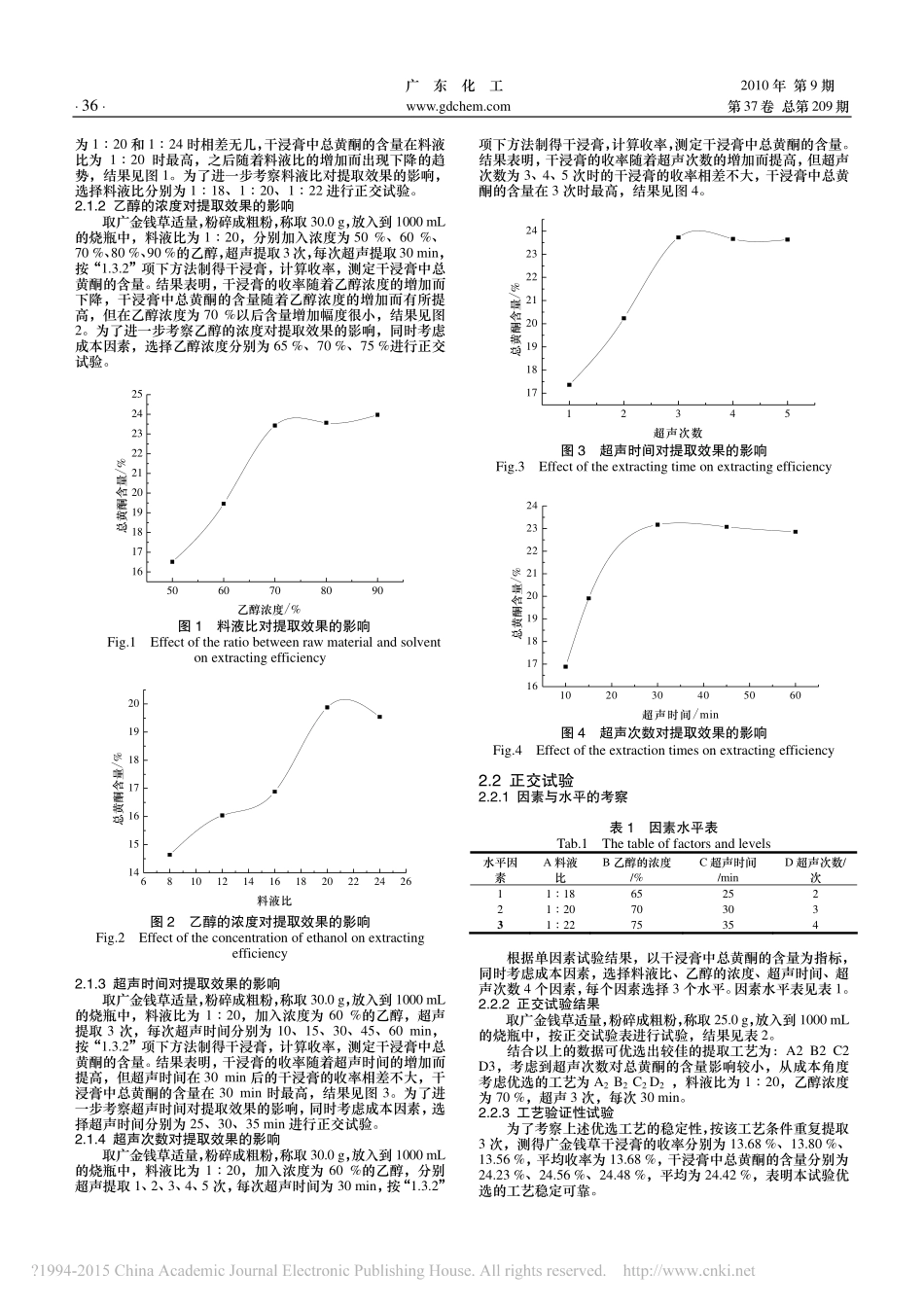 超声波辅助提取广金钱草总黄酮的工艺研究.pdf_第2页