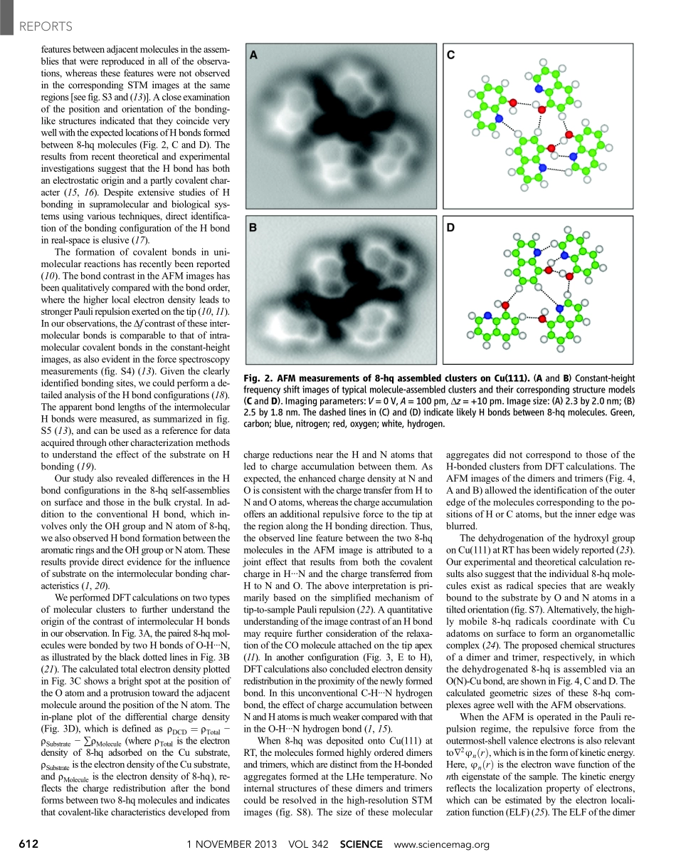 第十章参考：Real-Space Identification of Intermolecular Bonding.pdf_第3页