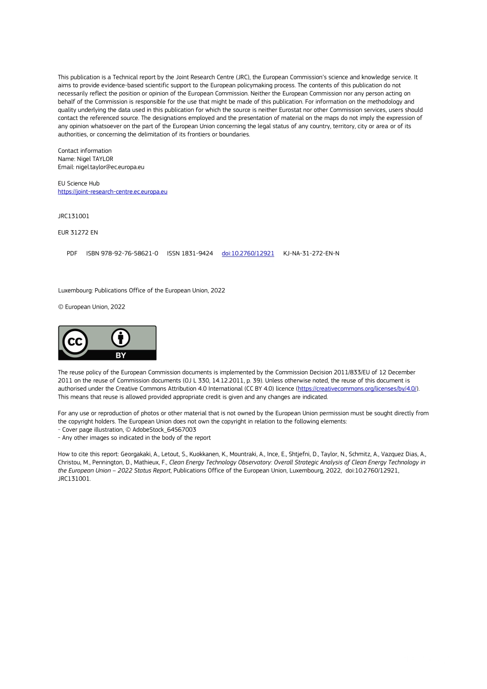 欧盟清洁能源技术的总体战略分析2022：现状报告-英-58页-WN9.pdf_第3页