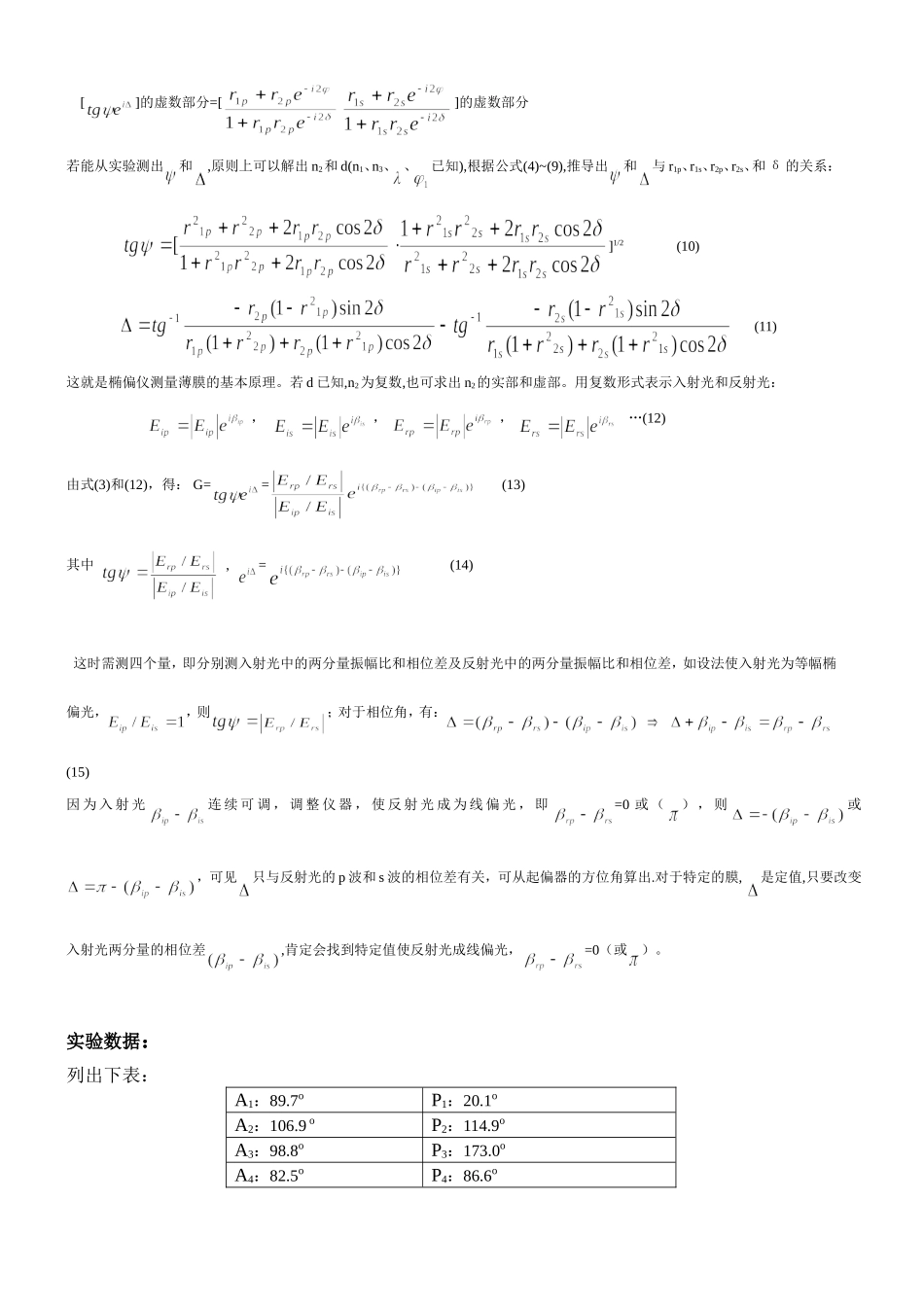 椭偏仪实验报告wcy(1).doc_第2页