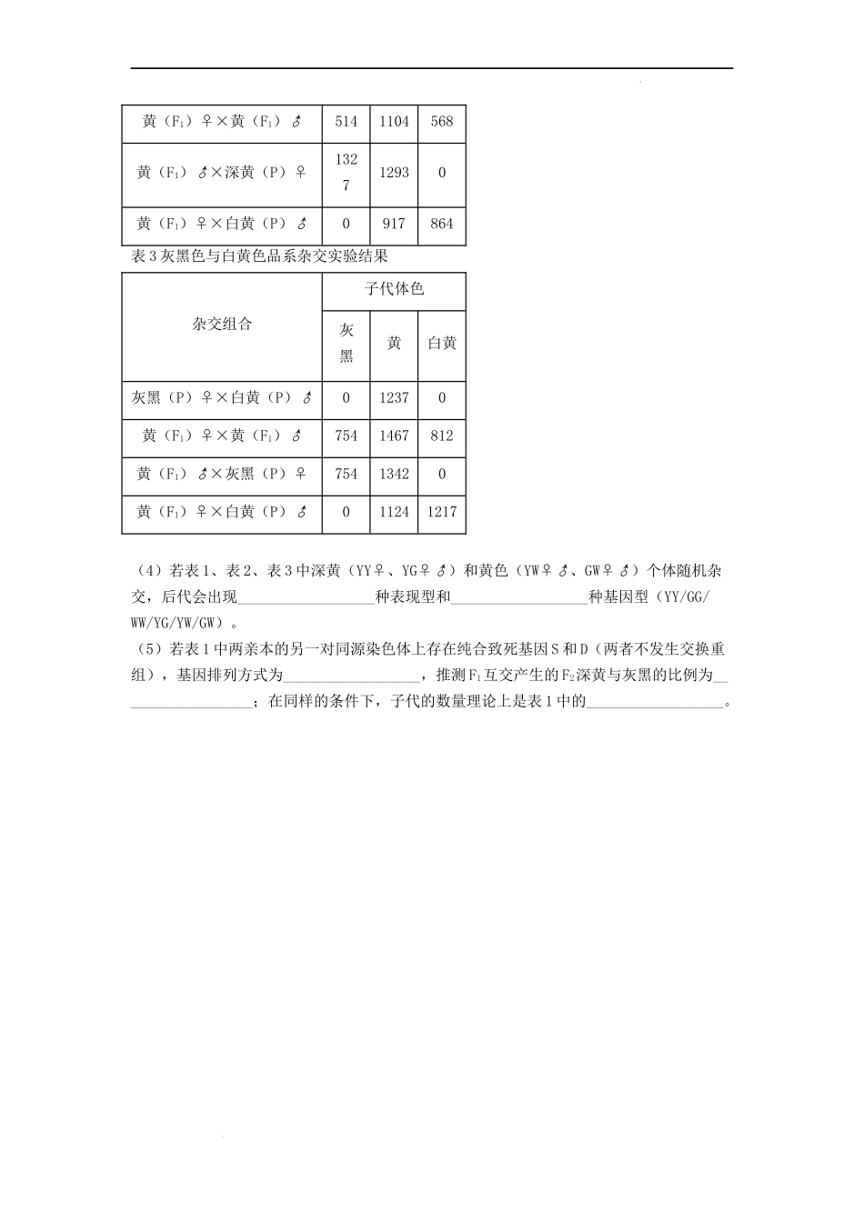 专题11基因的分离定律（原卷版） .docx_第2页