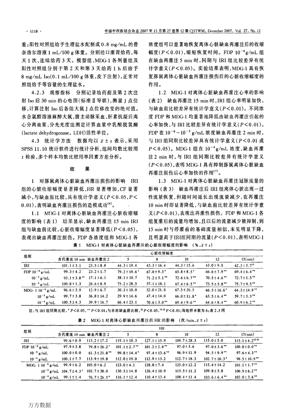 麦冬多糖MDG-1对鼠实验性心肌缺血的保护作用 (1).pdf_第3页