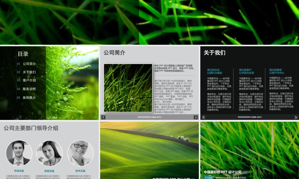 清新风格商务简约PPT模板.pptx