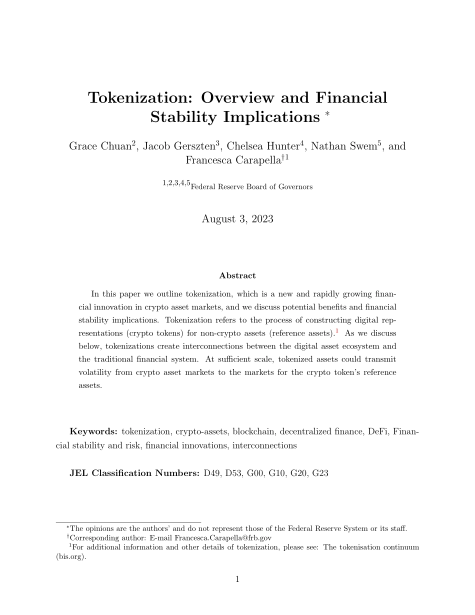 美联储-代币化：概述和金融稳定影响（英）-2023-WN9.pdf_第3页