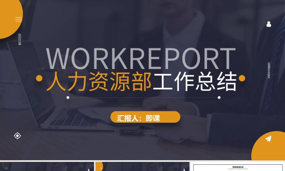 人力资源部工作总结.pptx