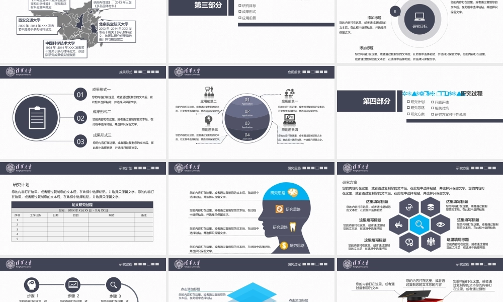 严谨实用论文答辩开题报告动态PPT模板(1).ppt