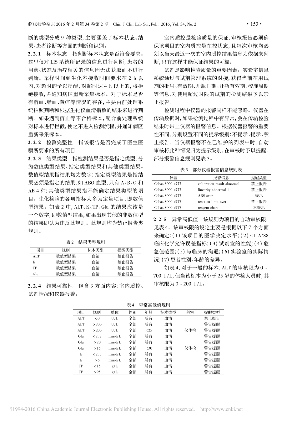 生化检验结果自动审核规则的制定及其应用_杨勇.pdf_第2页