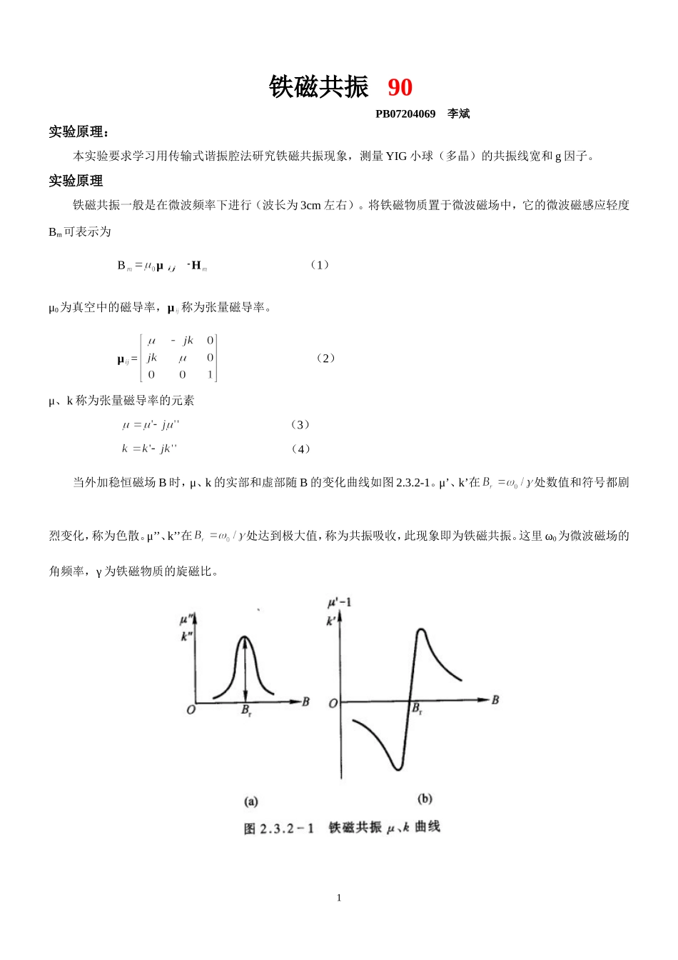 铁磁共振-90.doc_第1页